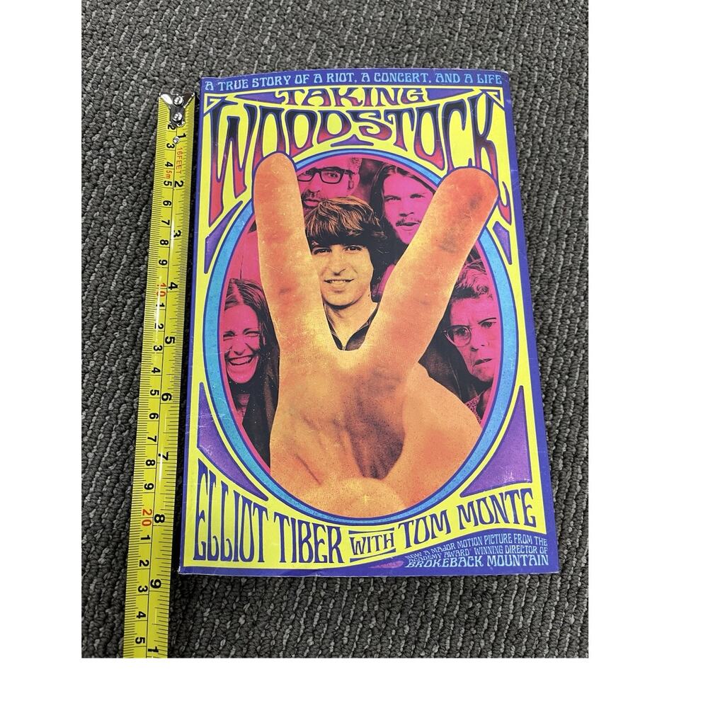 Taking Woodstock Elliot Tiber 2009 Trade Paperback Book